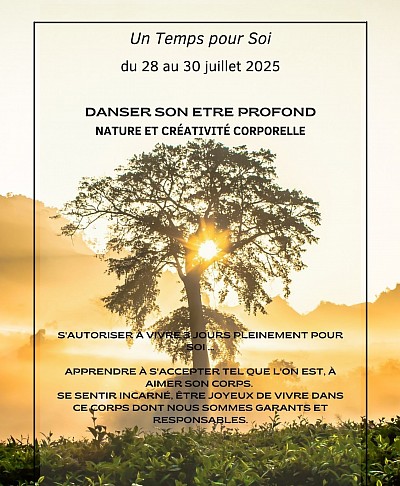 stage été 2025 danser son être profond/ écoute empathique